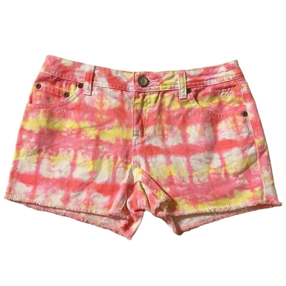 Justice Premium tie dye shorts size 14R